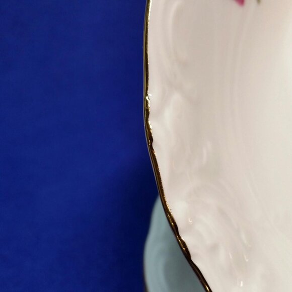 Royal Kent Red Roses Dessert Bowl Set Sauce Fruit Bowl Set of 4 Poland Pre-Owned - Picture 7 of 10